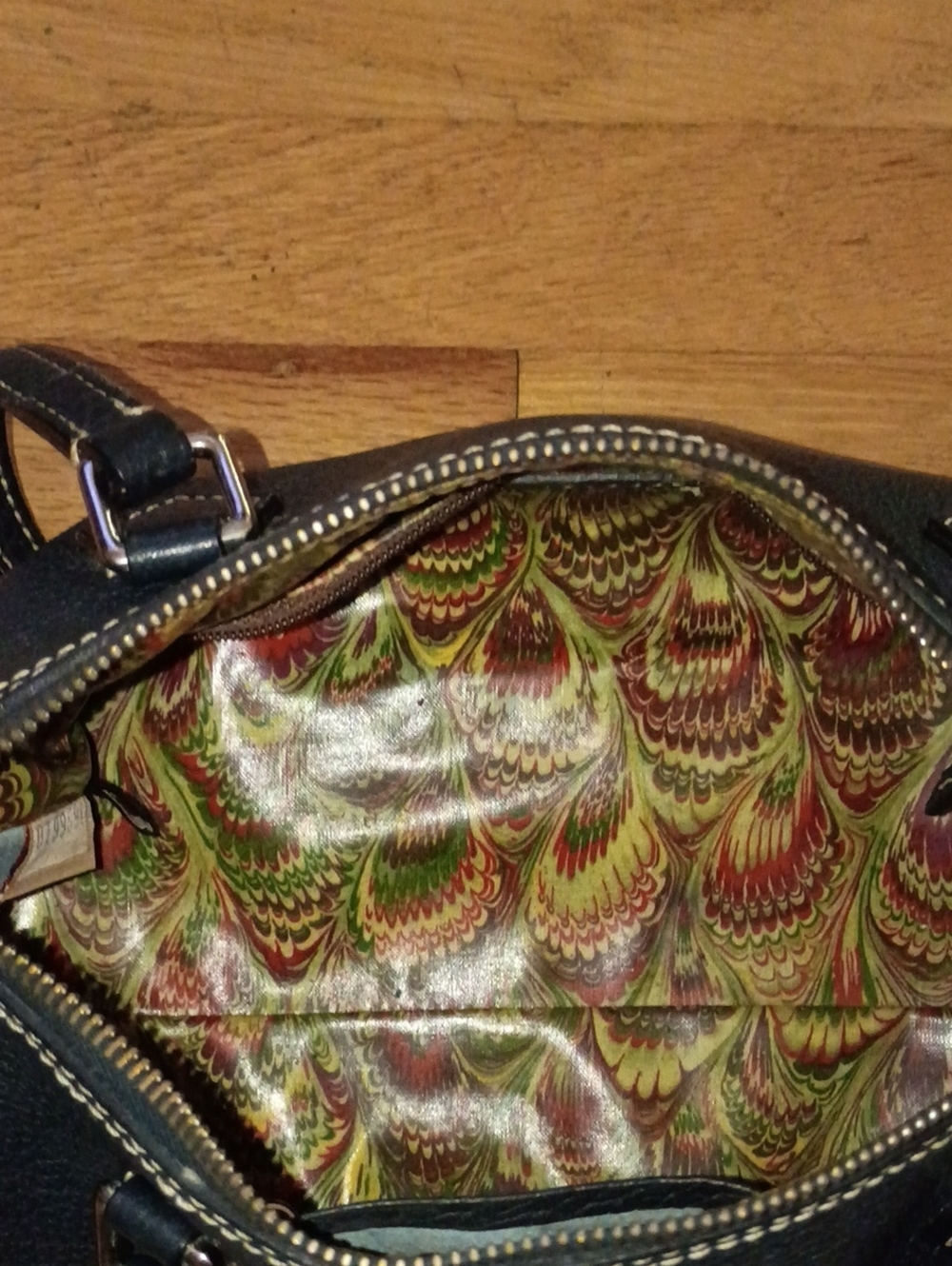 Dooney And Bourke Pebble Grain Barrel Bag - Picture 6 of 10
